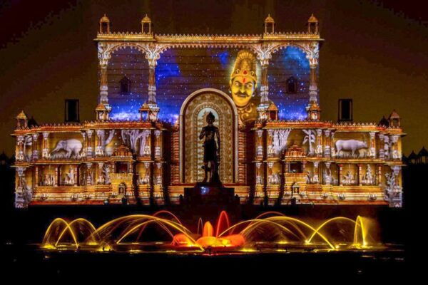 Akshardham: Exhibition, Light and Water Show With Transfers - Common Questions