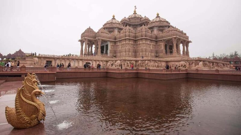 Akshardham Temple with Light & Water Show Guided Tour By Car - An In-Depth Look at the Akshardham Guided Tour