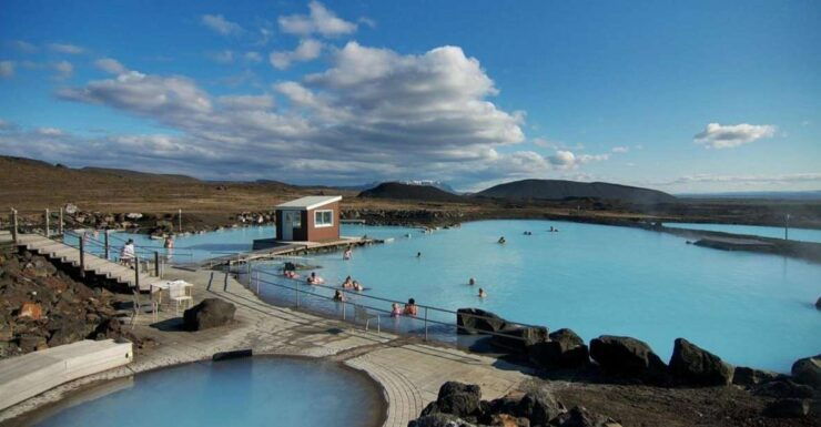 Akureyri: Lake Myvatn, Goðafoss, Dimmuborgir and Hverir - Goðafoss Waterfall Visit