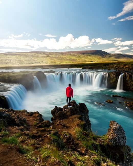Akureyri Port: Godafoss Waterfall Classic Tour & Viewpoint - The Itinerary in Detail