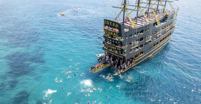 Alanya: All Inclusive Luxury Boat Trip & Free Time in Alanya - Inclusions of the Trip