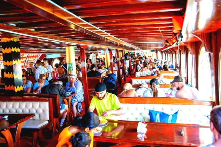 Alanya: Biggest Pirate Boat Tour with Soft Drinks and Lunch - FAQ