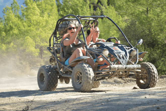Alanya: Buggy Safari Tour With Swimming - Vehicle Options and Requirements