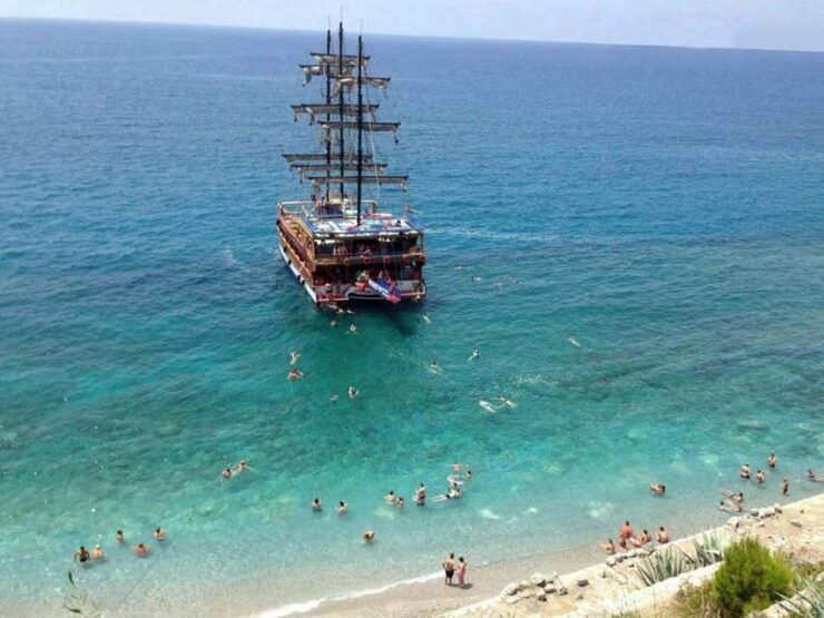 Alanya: Catamaran Boat Tour With Snorkeling and BBQ Lunch - Key Points