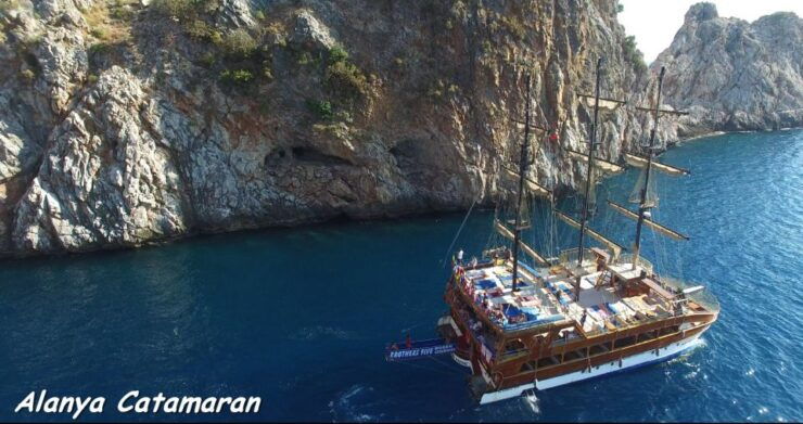 Alanya Catamaran Boat Trip With Sunbathing, Swimming - Good To Know