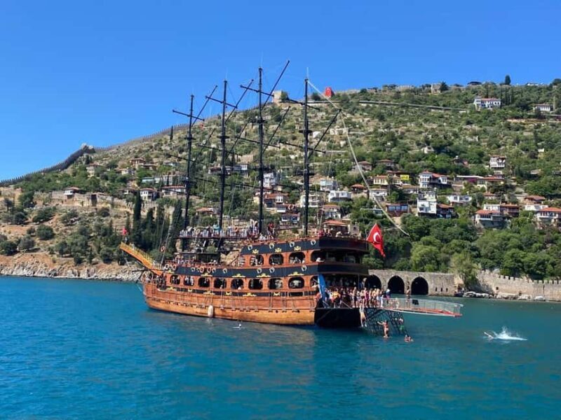 Alanya City, Castle & Boat Tour with Bazaar and Swim Stop - Good To Know