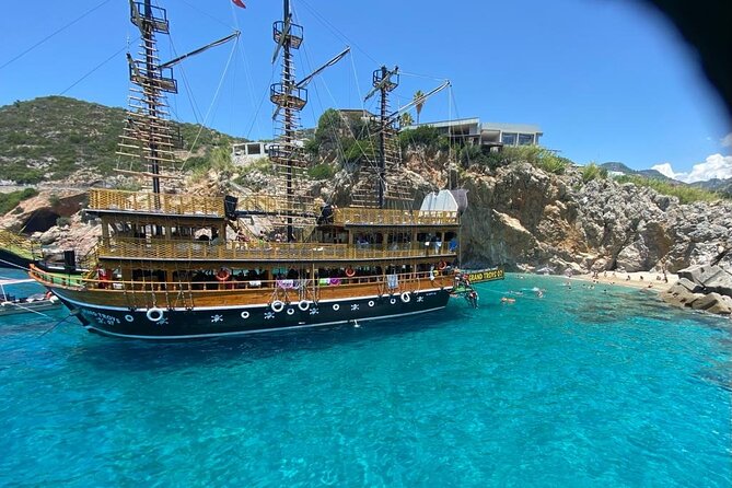Alanya Grand Pirate Boat Tour With Lunch, Soft Drinks & Transfer - Whats Included
