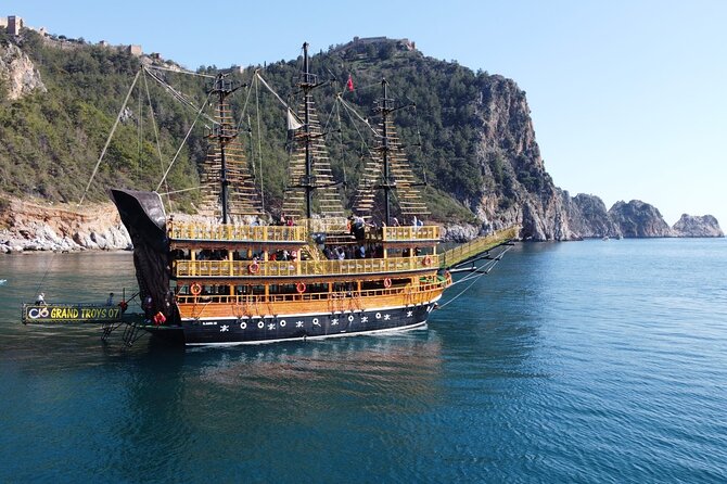Alanya Grand Pirate Boat Tour With Lunch, Soft Drinks & Transfer - Pickup Details