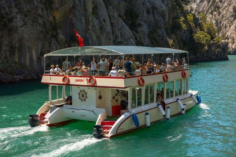 Alanya: Green Canyon Boat Tour with Lunch & Soft Drinks - Good To Know
