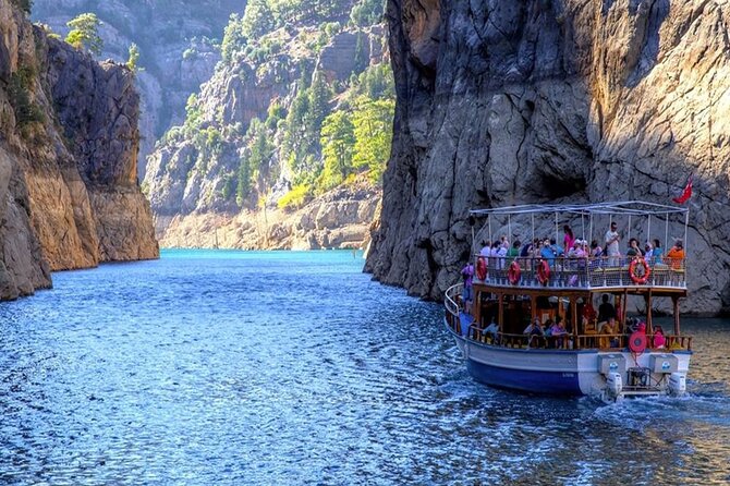 Alanya Green Canyon Boat Trip With Lunch & Hotel Transfer - Inclusions and Hotel Transfer