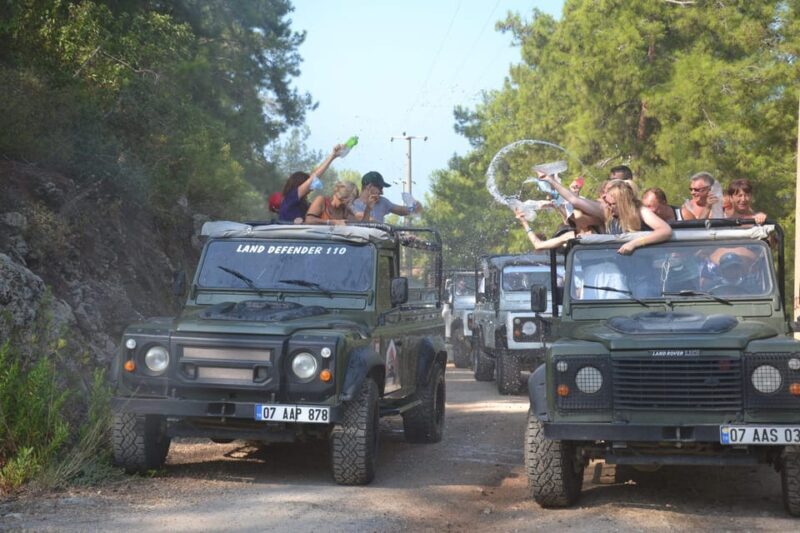 Alanya: Jeep Tour with Dim Cave, Waterfall with Dimcay Lunch - Transport and Group Size