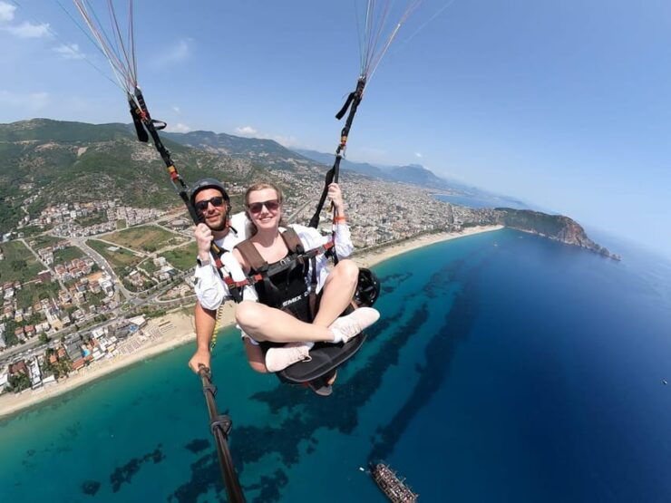 Alanya Paragliding and Cleopatra Beach From Antalya - Key Points