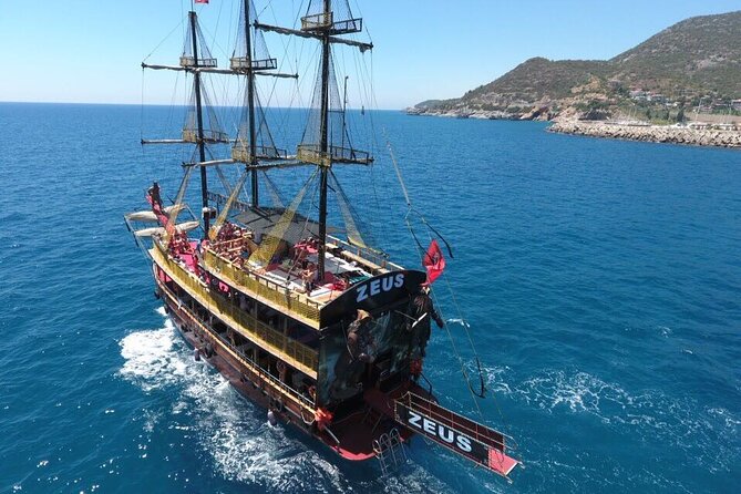 Alanya Pirate Boat Tour With Lunch, Soft Drinks & Transfer - Start Time