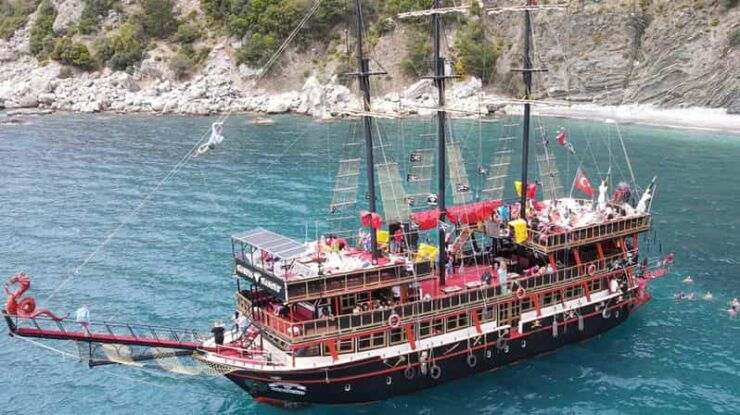 Alanya: Pirate Boat Trip With Optional Pick up and Lunch - Pricing Details