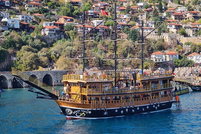 Alanya Pirate Boat Trip With Unlimited Drinks & Lunch - Directions