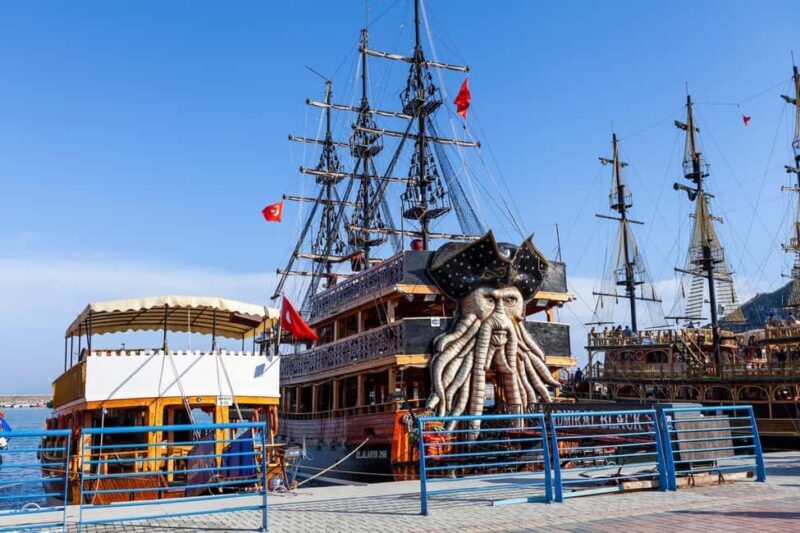 Alanya: Pirate Boat with Foam Party incl. Lunch & Drinks - Frequently Asked Questions