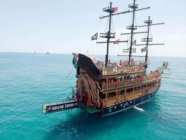 Alanya: Pirate Boat with Lunch and Unlimited Drinks - FAQ