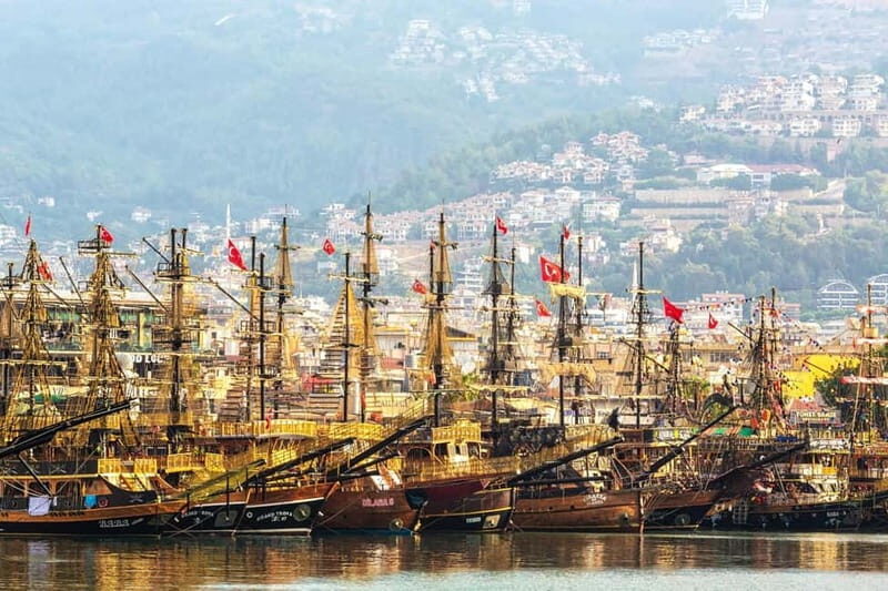 Alanya: Pirate Boat with Transfer, Lunch & Soft Drinks - What is Included in the Tour?