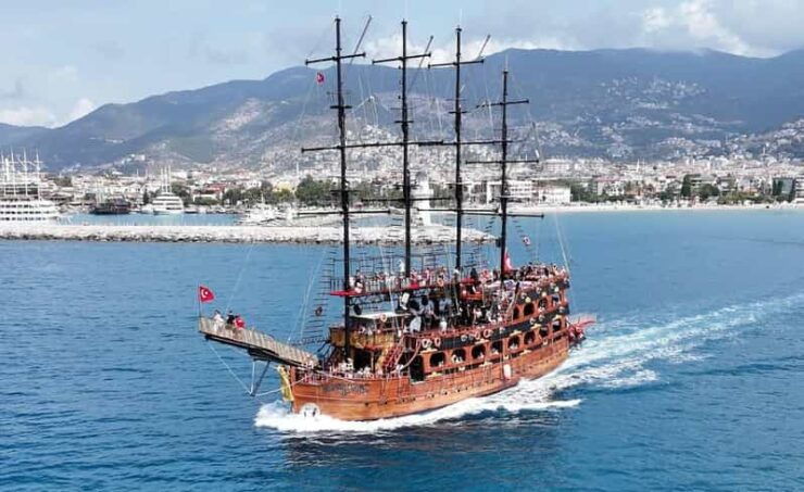 Alanya: Pirate Cruise With Pickup, Lunch, & Unlimited Drinks - Itinerary Details