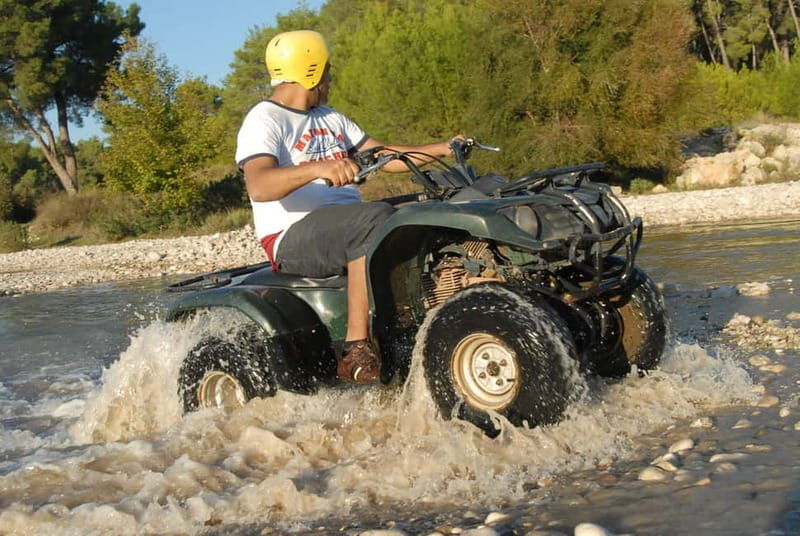Alanya: Quad Safari Adventure with Hotel Transfers - Stops: Swimming and Photography