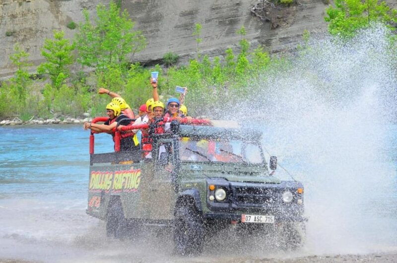Alanya: Rafting w/ Zipline, Quad, Buggy, Jeep Safari & Lunch - Detailed Breakdown of the Itinerary  