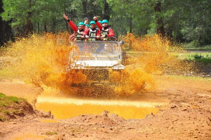 Alanya: Rafting, Zipline, Quad, Buggy, Jeep Tour With Lunch - Location and Duration Details