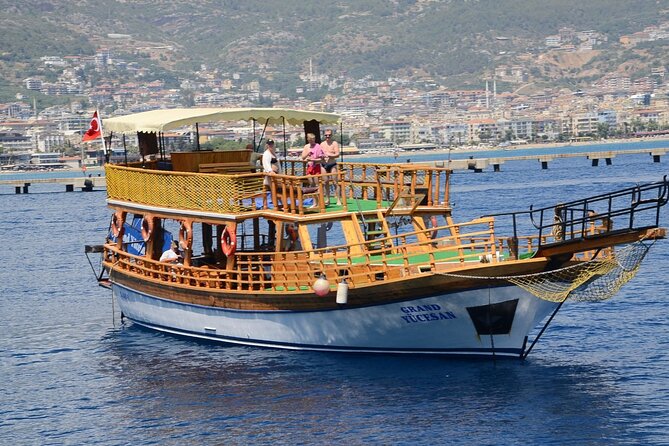 Alanya Relaxing Boat Tour With BBQ Lunch, Soft Drinks & Transfer - Tour Highlights