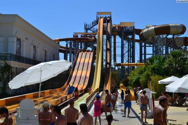 Alanya, Side To Land of Legends Theme Park Ticket & Transfer - Dining and Shopping: More Than Just Water Fun