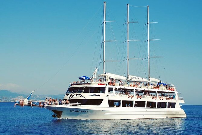 Alanya Starcraft Yacht Tour With Lunch, Soft Drinks & Transfer - Inclusions