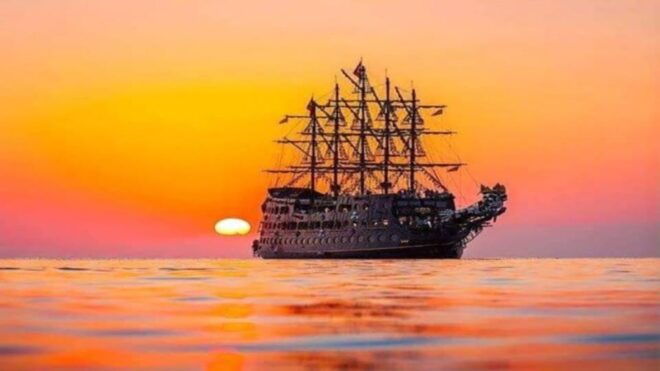 Alanya: Sunset Cruise With Dinner - Itinerary Highlights