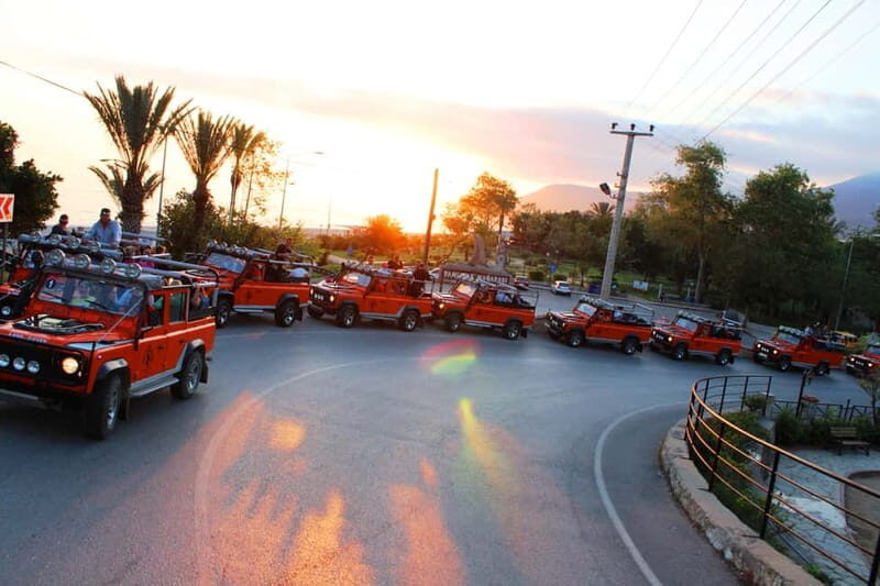 Alanya: Sunset Night Safari with Boat Trip incl. Dinner - Scenic Viewpoints and Fireworks