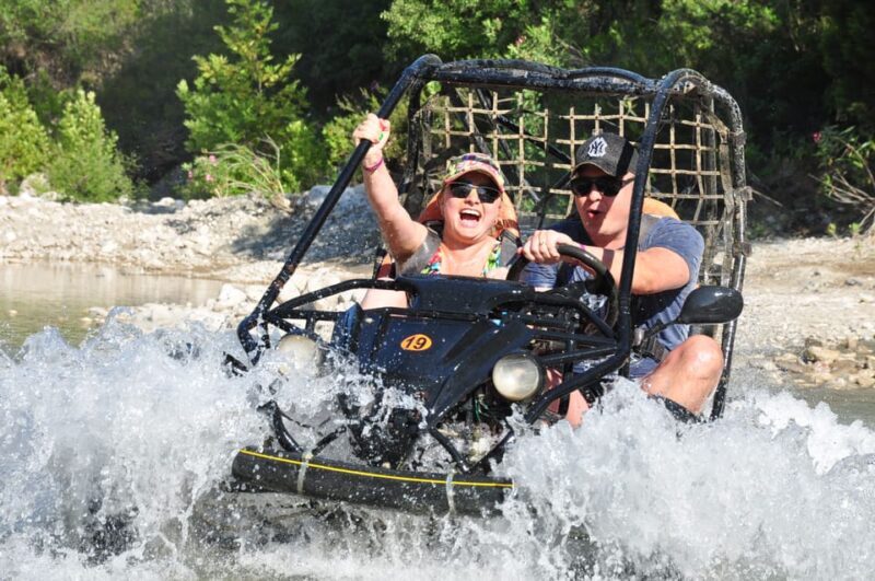 Alanya: Super Combo Quad, Buggy, Rafting & Zipline w/Lunch - Rafting on the White Waters