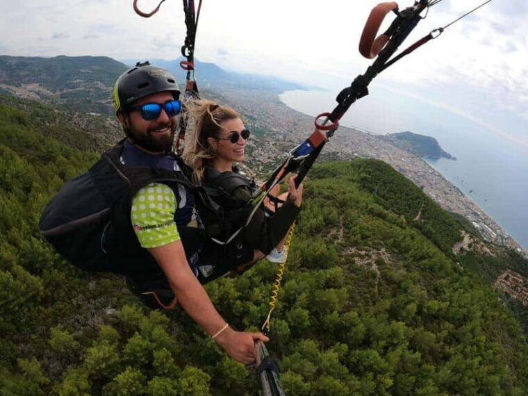 Alanya: Tandem Paragliding Experience with Video Option - The Flight Experience in Detail