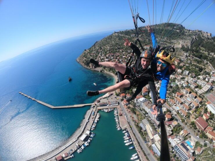 Alanya: Tandem Paragliding Over a Castle and the Sea - Experience Highlights