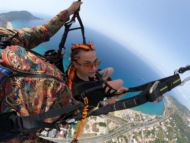 Alanya: Tandem Paragliding with Hotel Pickup Option - From Alanya’s streets to the launch cliff