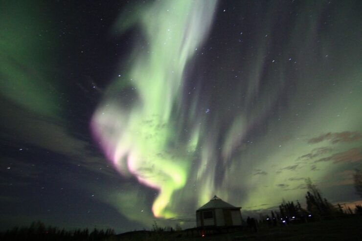 Alaskan Northern Lights/Aurora Borealis Lodges - Lodges With Prime Aurora Viewing Locations
