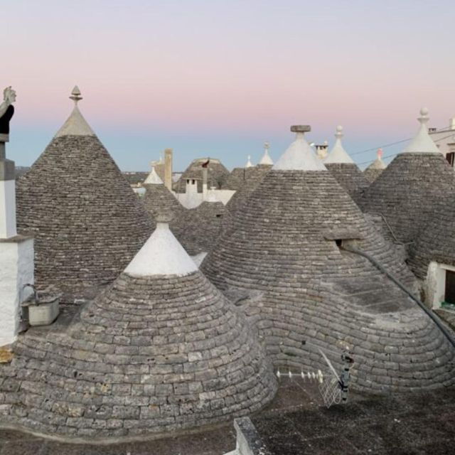 Alberobello the Town of Trulli Private Day Tour From Rome - Good To Know