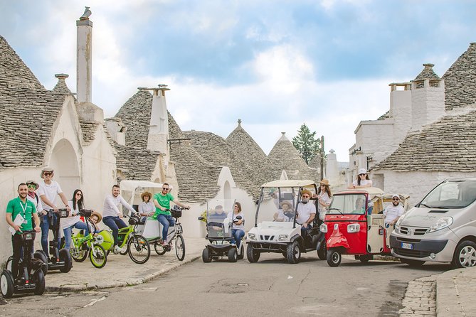 Alberobello Tour on Segway, Rickshaw, E-bike or Mini Golf Cart - Meeting Point and Logistics