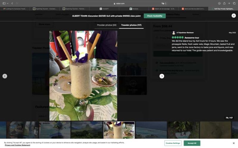 Albert Tours Excursion Safari - Moorea Safari tours&pick up - Final Thoughts