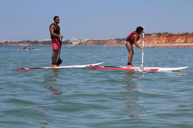 Albufeira: 1 Hour Stand-Up Paddleboard Experience - Language and Inclusions