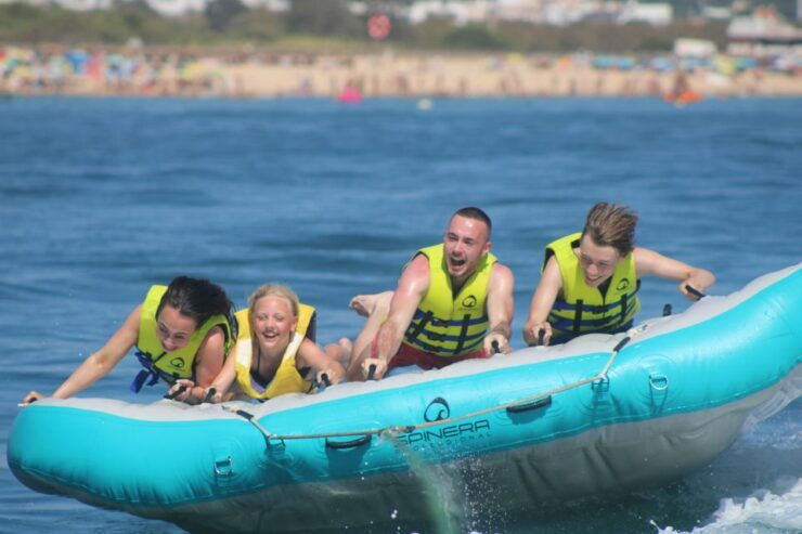 Albufeira: 10-Minute Crazy-Cookie Boat Ride - Location Details