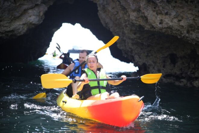 Albufeira: 2-Hour Caves and Cliffs Kayaking Experience - Activity Description
