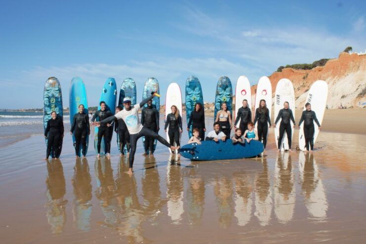 Albufeira: 2-Hour Falesia Beach Surf Lesson - Highlights of the Surf Lesson