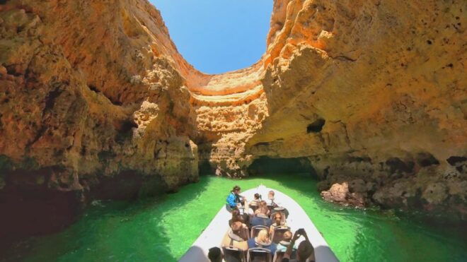 Albufeira: Benagil Cave and Dolphin Sightseeing Boat Cruise - Review Summary