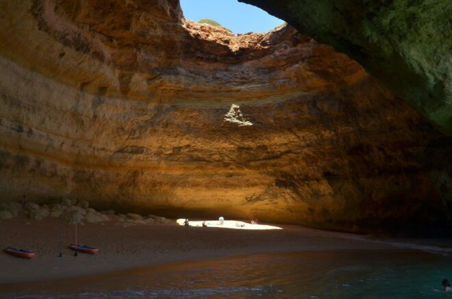 Albufeira: Dolphin Watching and Benagil Cave Boat Cruise - Onboard Marine Biologist