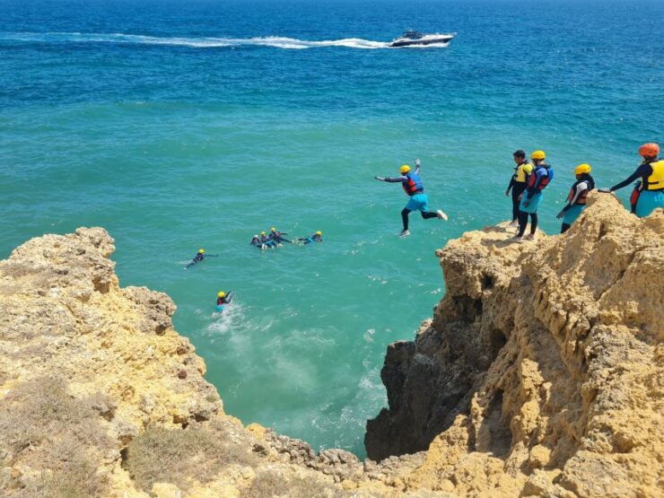 Albufeira: Guided Coasteering Tour With Cliff Jumping - Experience