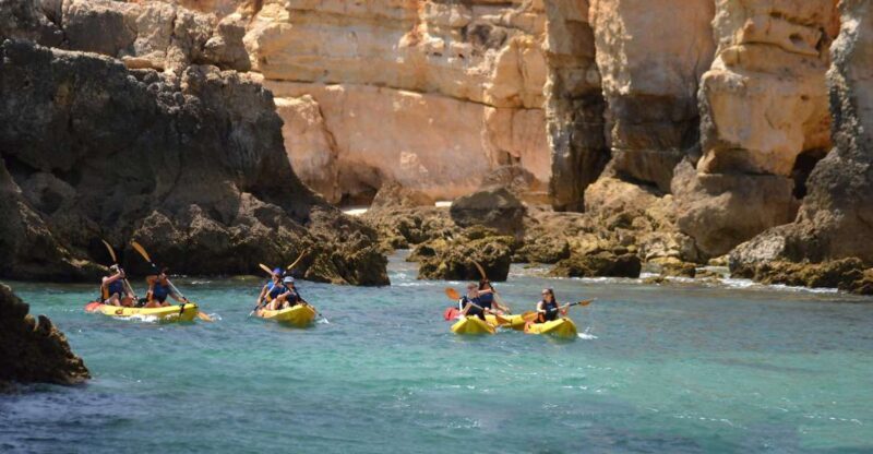Albufeira Kayak Tour Relaxing Trip with 2 Guides - Good To Know