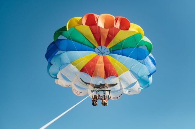 Albufeira: Parasailing Boat Trip - Full Description