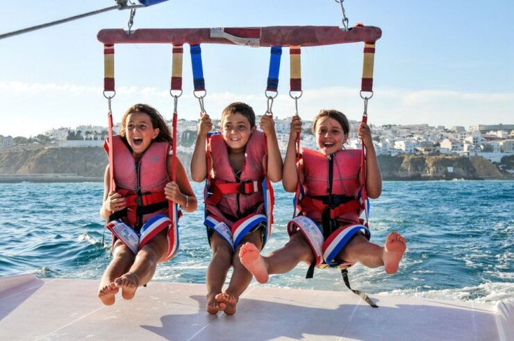 Albufeira: Single, Double or Triple Parasailing Tour - Activity Details and Duration
