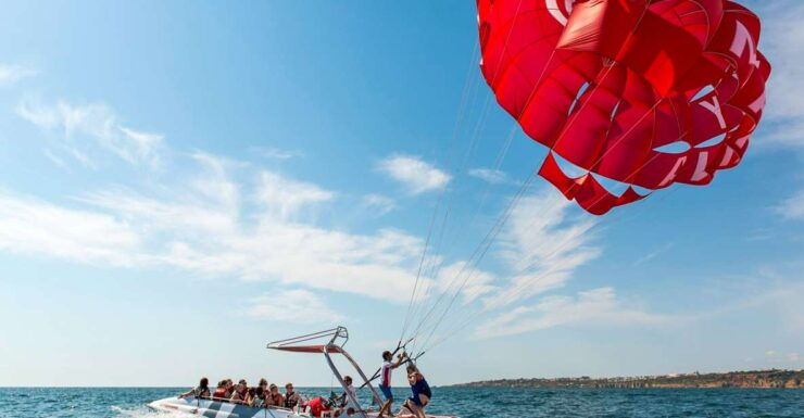 Albufeira: Single, Double or Triple Parasailing Tour - Language Proficiency of the Instructor